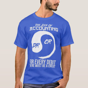 T-shirt Le Zen De Comptabilité