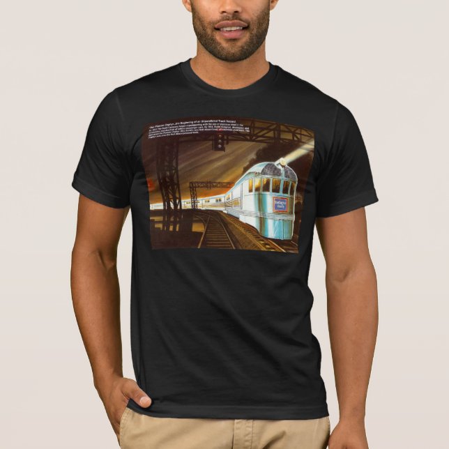 T-shirt Le zéphyr pionnier 1934 (Devant)
