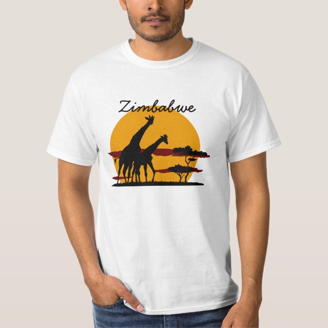 T-shirt Le Zimbabwe (Devant)