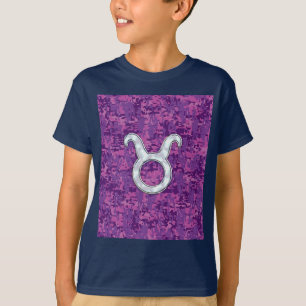 T-shirt Le zodiaque nacré de Taureau se connectent