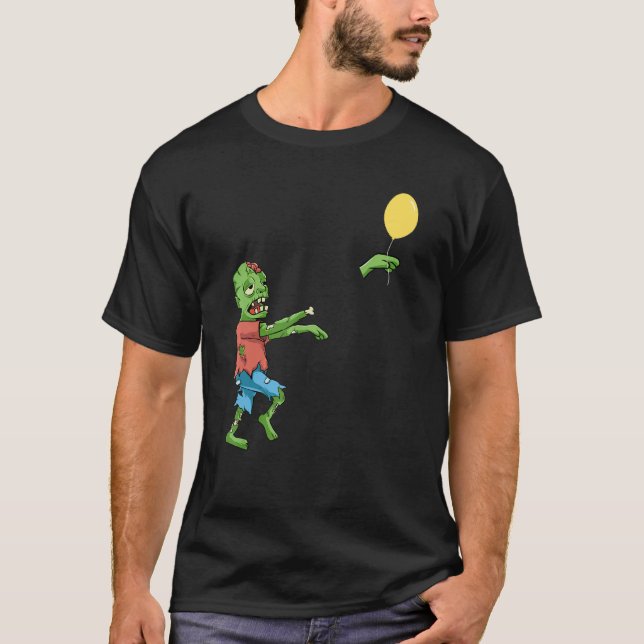 T-shirt Le zombie a perdu son ballon (Devant)