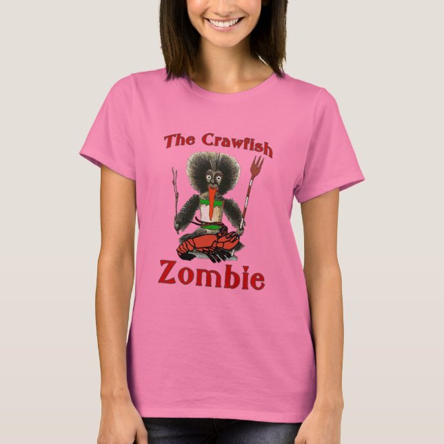 T-shirt Le Zombie de l'écrevisse (Devant)