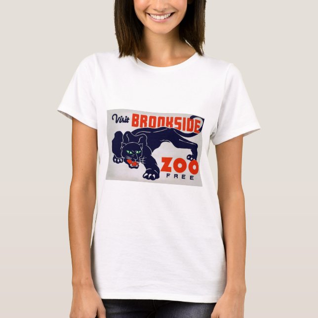 T-shirt Le zoo de Brookfield (Devant)