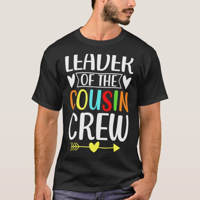 T-shirt Leader De L'Équipage Cousin (Devant)