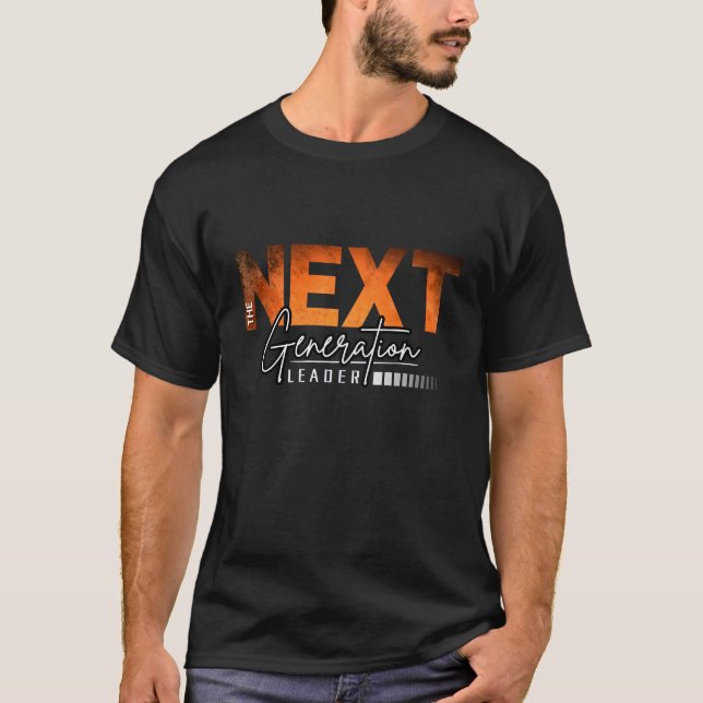 T-shirt Leader de nouvelle génération (Devant)