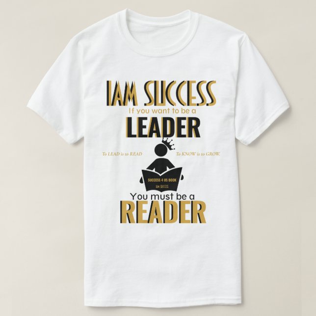 T-SHIRT LEADER READER (Design devant)