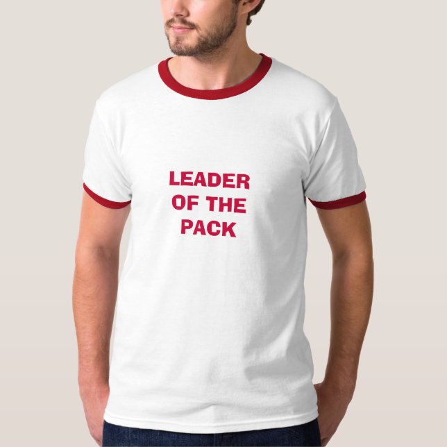 T-SHIRT LEADEROF THEPACK (Devant)