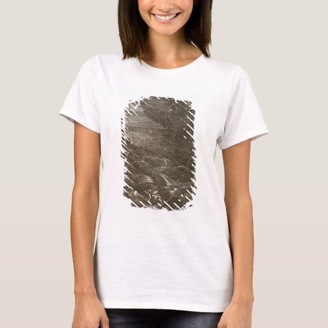 T-shirt Leander Swims au-dessus de l'Hellespont pour renco (Devant)