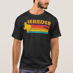 T-shirt Leander Texas Vintage Souvenir déshabillé