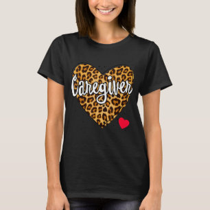 T-shirt Leaopard Fière Soigneuse Soins infirmiers Semaine 
