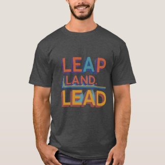 T-shirt Leap, Terre, Plomb