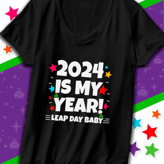 T-shirt Leap Year Day 2024 Is My Year Feb 29th Birthday (Créateur téléchargé)