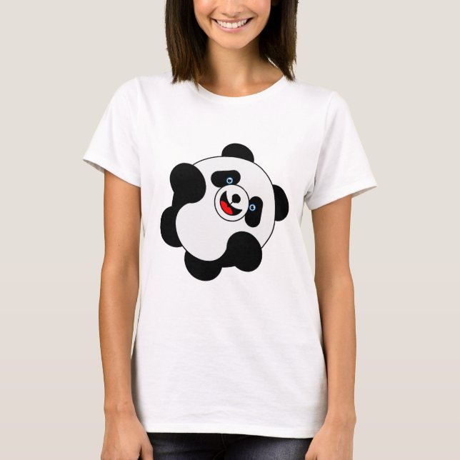 T-shirt Leaping Panda (Devant)