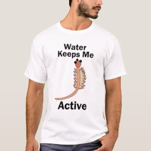 T-shirt L'eau de crevettes saumures Sea Monkeys me garde a