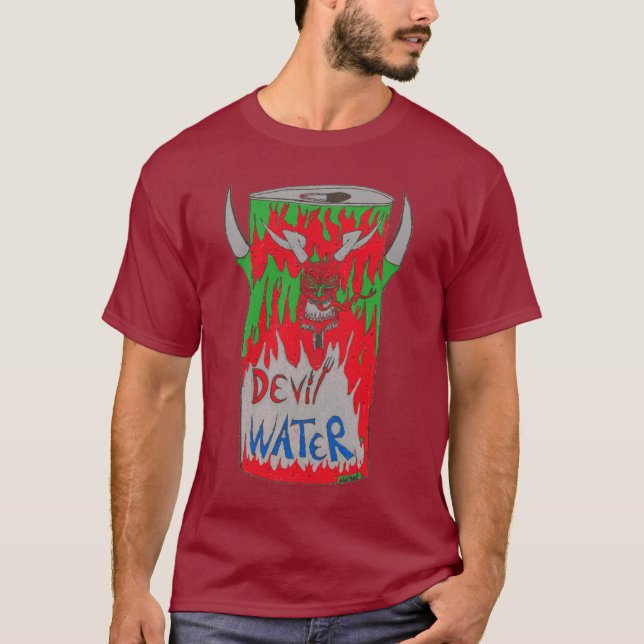 T-shirt l'eau de diable (Devant)