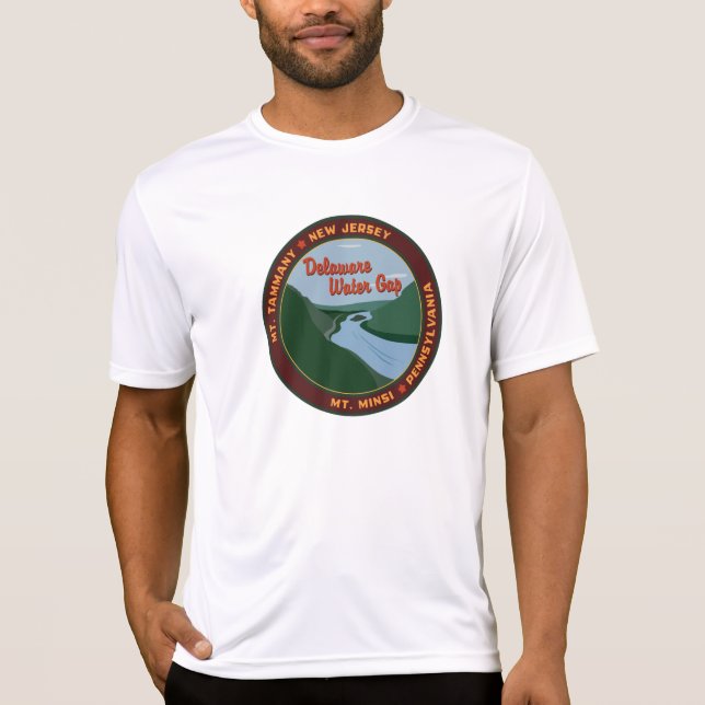 T-shirt L'eau du Delaware Gap - Wicking (Devant)