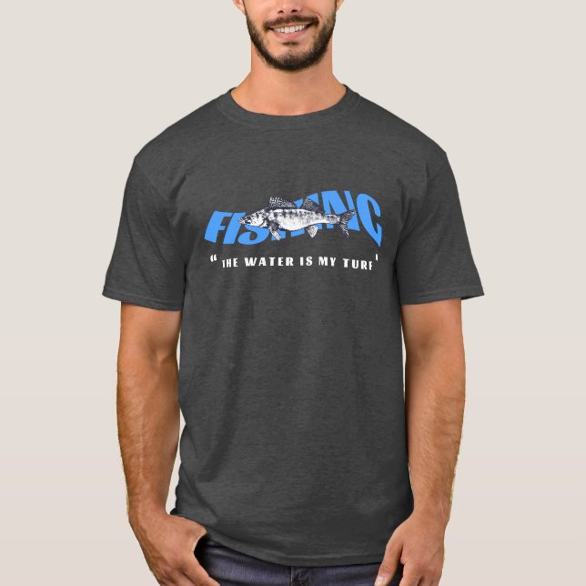 T-shirt L'eau est mon territoire (Devant)