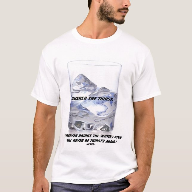 T-shirt L'eau vivante (Devant)