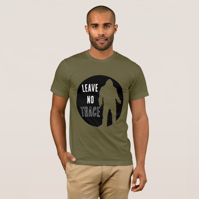T-shirt Leave No Trace Bigfoot (Devant entier)