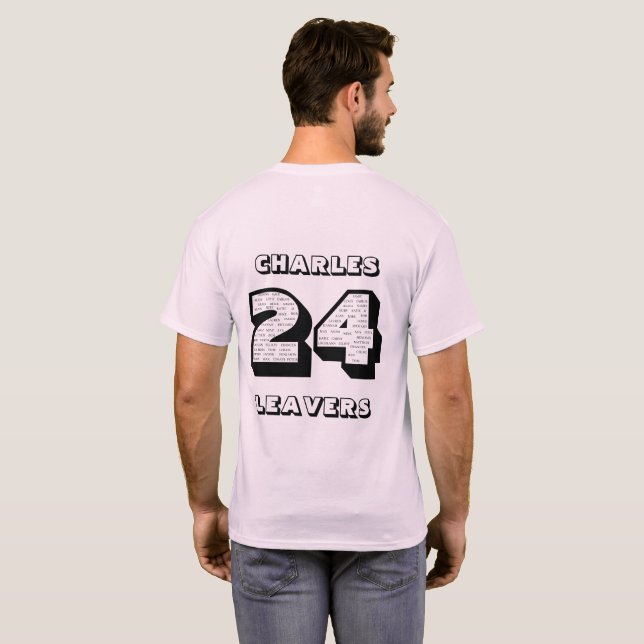 T-shirt Leavers 2024 (Dos entier)