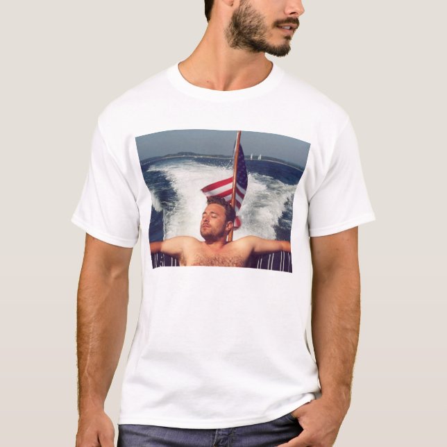 T-shirt Lebo sur le bateau (Devant)