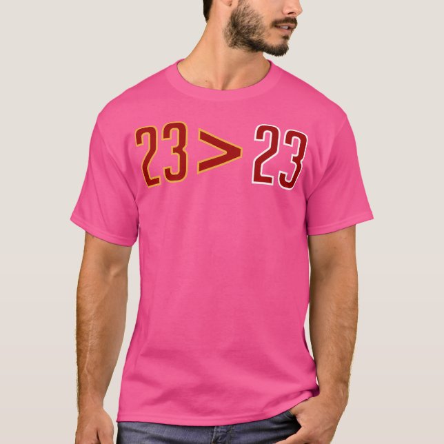 T-shirt Lebron Grand que Jordanie (Noir) (Devant)