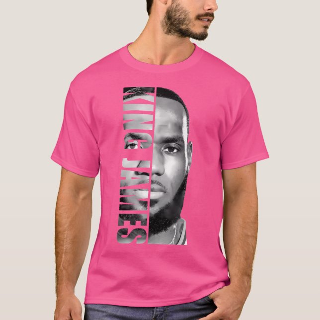 T-shirt Lebron James - King James (Devant)