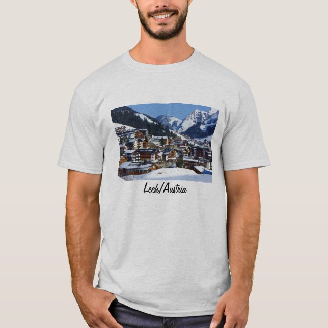 T-shirt Lech en Autriche am Arlberg (Devant)