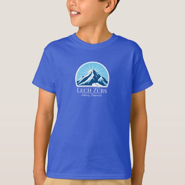 T-shirt Lech Zürs Arlberg Autriche (Devant)