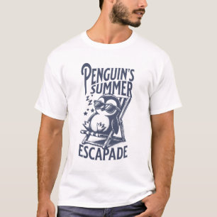 T-shirt L'échappée estivale de Penguin