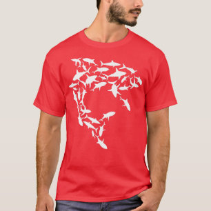 T-shirt L'échauffement des requins Sauvez les requins