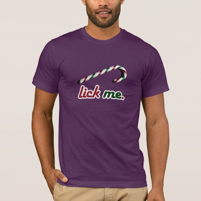 T-SHIRT LÉCHEZ-MOI LE SUCRE DE CANNE - .PNG (Devant)