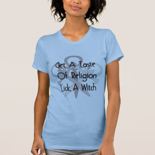 T-shirt Léchez une sorcière