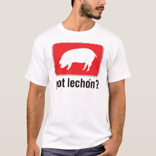 T-shirt Lechon obtenu - rouge