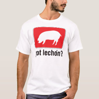 T-shirt Lechon obtenu - rouge