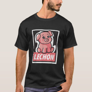 T-shirt Lechon Philippines Chemise Funny Filipino Nourritu