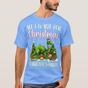 T-shirt L'Éclairage De Noël Tout Ce Que Je Veux Pour Noël