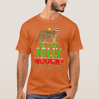 T-shirt L'Éclairage Est Ce Jolly Assez Bengale Tiger Chris