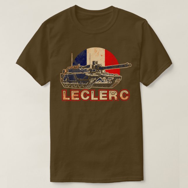 T-shirt Leclerc Tank France (Design devant)