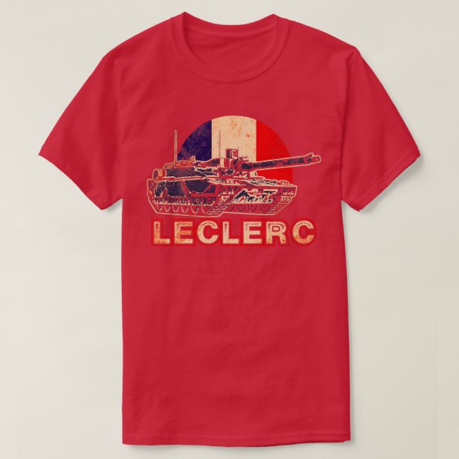 T-shirt Leclerc Tank France (Design devant)