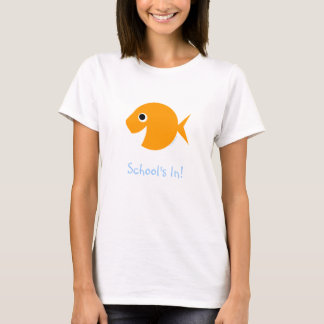 T-shirt L'école dans l'école primaire mignonne enseignant