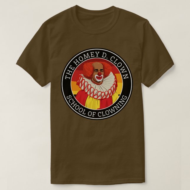 T-shirt L'école de clowns Homey D (Design devant)