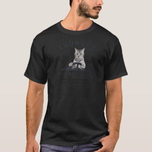 T-shirt L'école de conduite Toonces Ét. 1989 - Le Chat Con