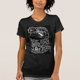 T-shirt L'école de la coriandre du négatif du cavalier e