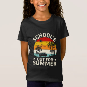 T-Shirt L'école est dehors pour l'été Vintage jour de l'éc