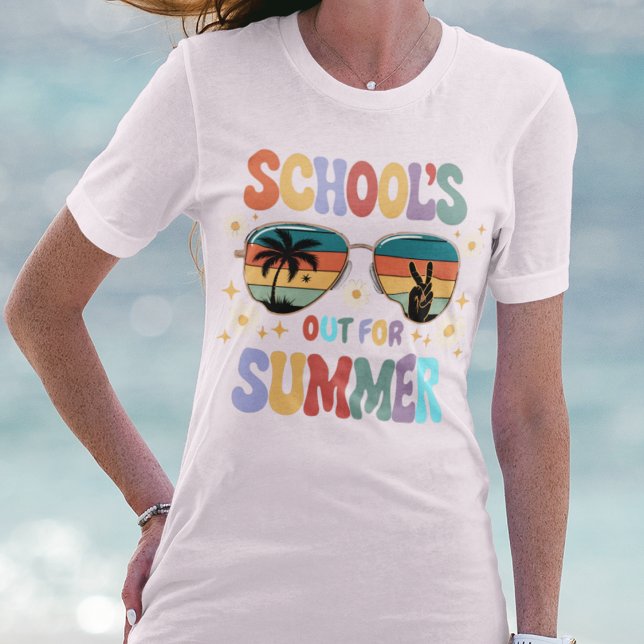 T-SHIRT L'ÉCOLE EST SORTIE POUR L'ÉTÉ (Créateur téléchargé)