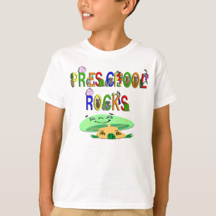 T-shirt L'école maternelle bascule le champignon