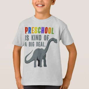 T-shirt L'école maternelle est un peu un dinosaure drôle