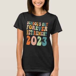 T-shirt L'école pour femmes est épuisée Enseignant retrait