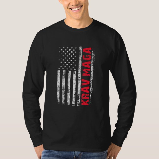 T-shirt Leçon de self-défense Krav Maga Combat Combat Amou (Devant)